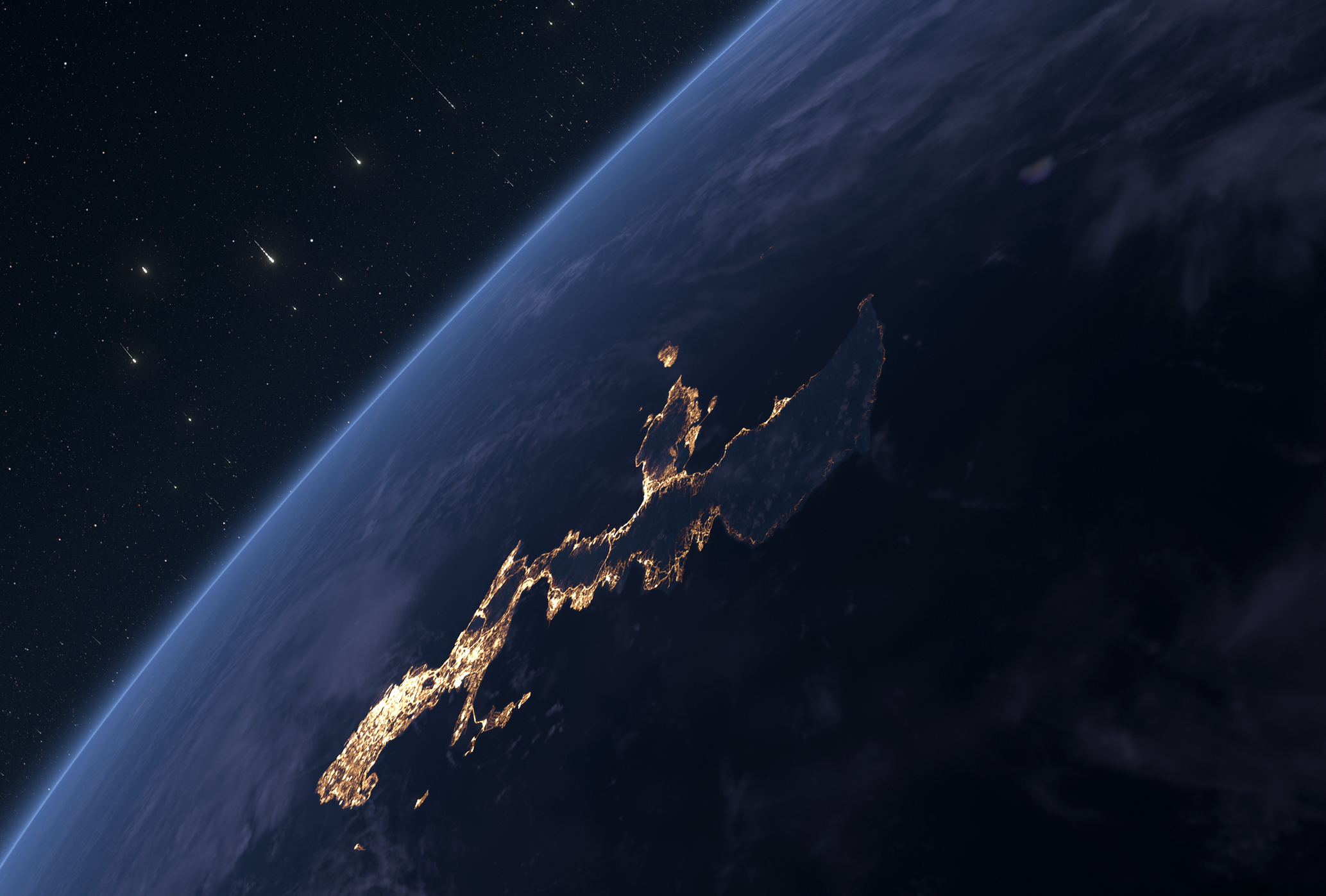 沖縄の星の話とダイナミックな流れ星