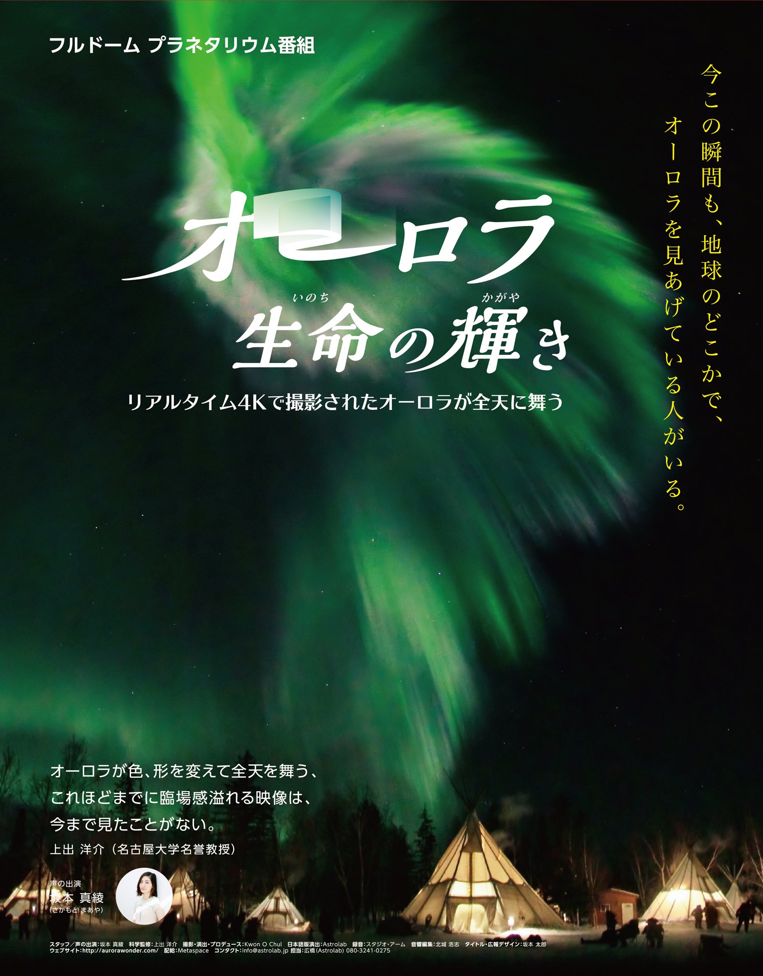 オーロラ 生命の輝き