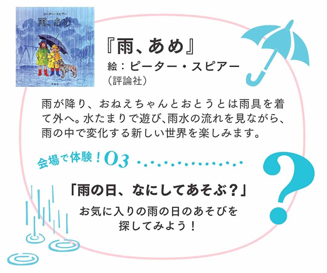 雨、あめ説明